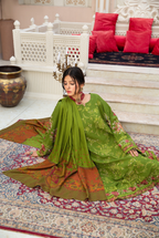 Embroidered Swiss Wool 3PC – Naaz