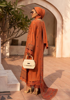 Embroidered Slub 3PC – Feroza