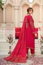 Embroidered Swiss Wool 3PC – Sehrish