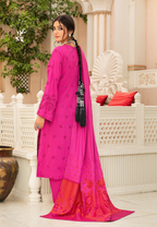 Embroidered Swiss Wool 3PC – Nargis