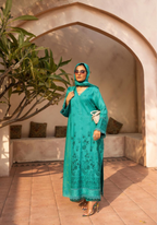 Embroidered Slub 3PC – Liyana