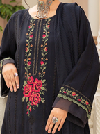 Embroidered Swiss Wool 3PC – Gulrukh