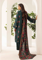 Embroidered Peach Leather 3PC – Anum