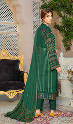 Embroidered Swiss Wool 3PC – Laleh