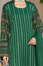 Embroidered Swiss Wool 3PC – Laleh