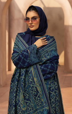 Embroidered Slub 3PC – Nawal