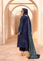 Embroidered Slub 3PC – Nawal
