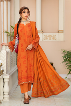 Embroidered Swiss Wool 3PC – Shehnaz