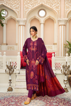 Embroidered Swiss Wool 3PC – Mahveen