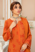 Embroidered Swiss Wool 3PC – Shehnaz