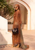 Embroidered Slub 3PC – Saneen