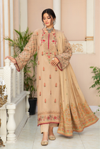 Embroidered Swiss Wool 3PC - Hina