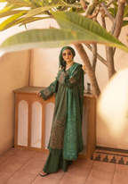Embroidered Slub 3PC – Yusra