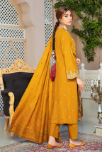 Embroidered Swiss Wool 3PC – Iqra