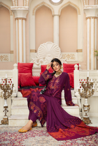 Embroidered Swiss Wool 3PC – Mahveen